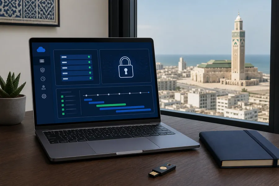 Console cloud et cybersécurité pour assurer disponibilité et sauvegardes